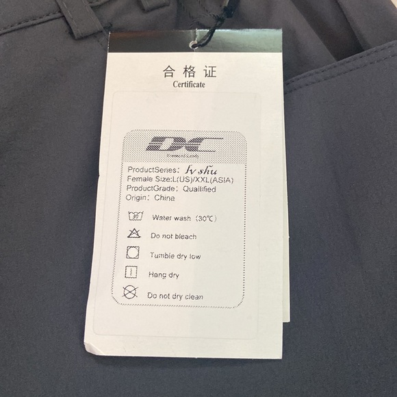 NWT Diamond Candy Size L Gray Ski Pants - Picture 4 of 11